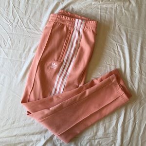 Adidas Original Superstar track pants dust pink